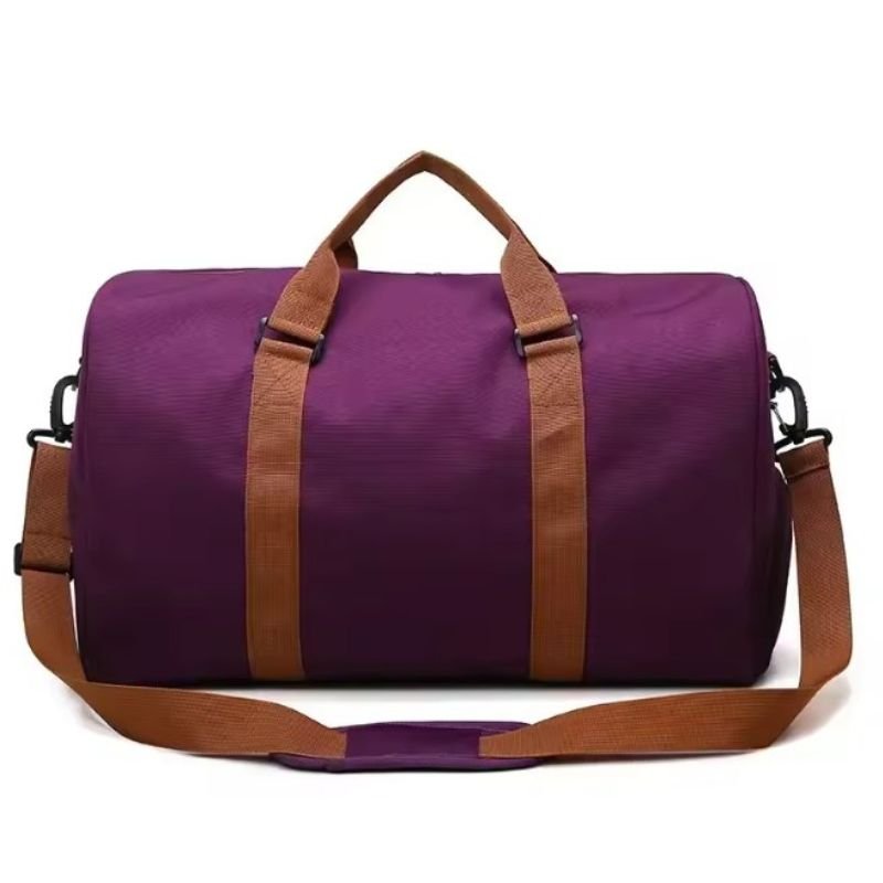 35L Travel Bag for Weekend Getaways with Shoe Pocket and Shoulder Strap