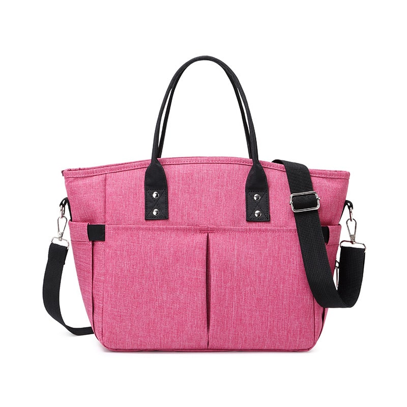 Chic Insulated Lunch Carrier with Versatile Shoulder Strap