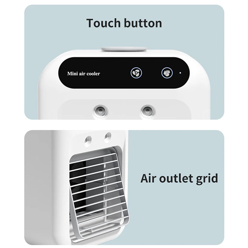 Portable Nano Ice Mist Cooling Fan for Personal Use