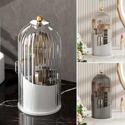 360-Degree Rotating Brush Storage Solution