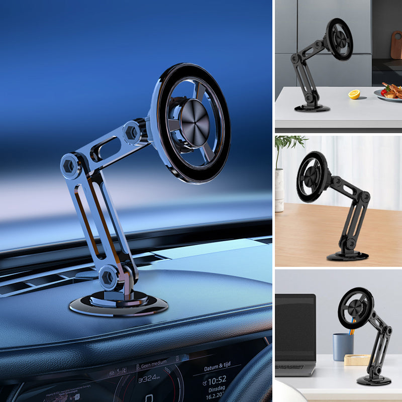 Adjustable 360-Degree Laptop Stand for Ergonomic Viewing