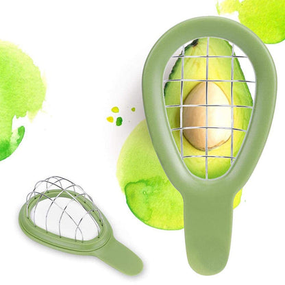 Avocado Slicer and Dicer Tool for Perfect Cubes