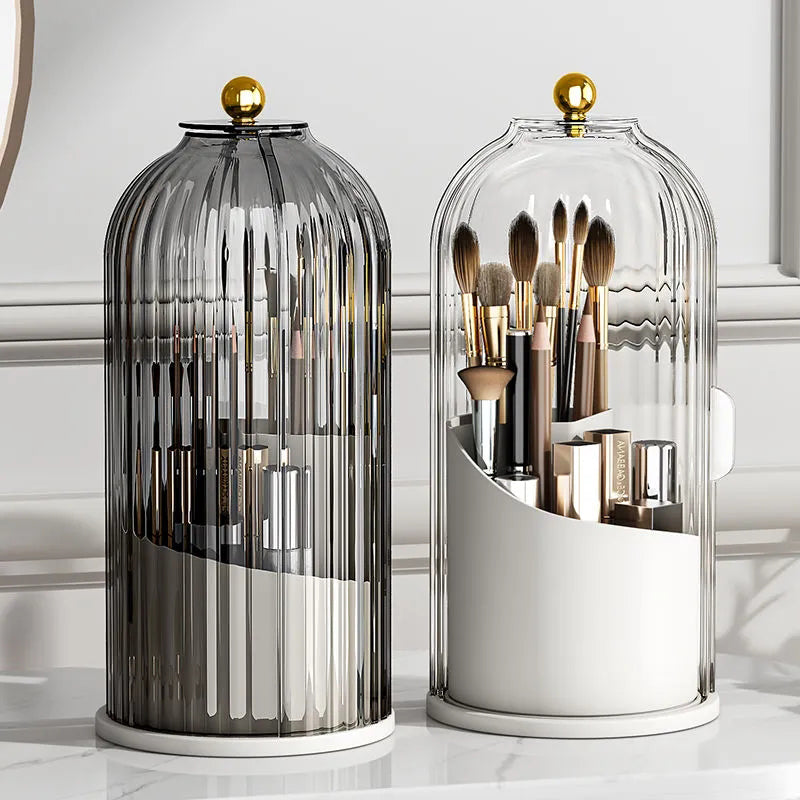 360-Degree Rotating Brush Storage Solution