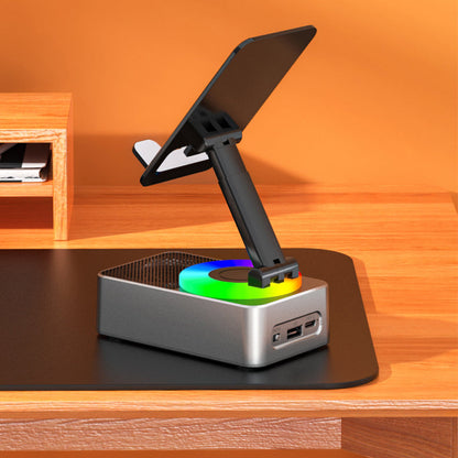 Bluetooth Speaker Phone Stand for Convenient Audio and Hands-Free Use