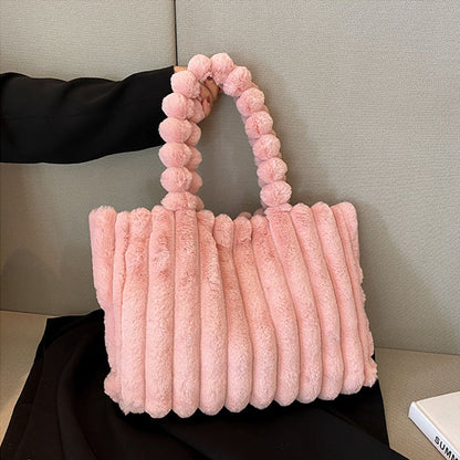 Plush Carry-All Bag for Ultimate Comfort on the Go