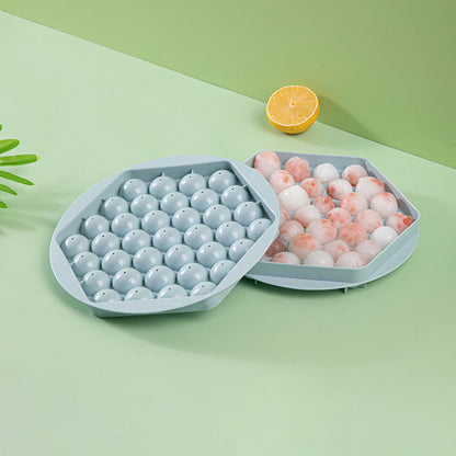 Creative Sphere Ice Cube Tray | 37-Cavity, Leak-Proof & Food Safe