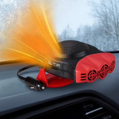 12V Car Heater and Dehumidifier – Portable Fan for Vehicles