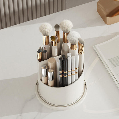 360-Degree Rotating Brush Storage Solution