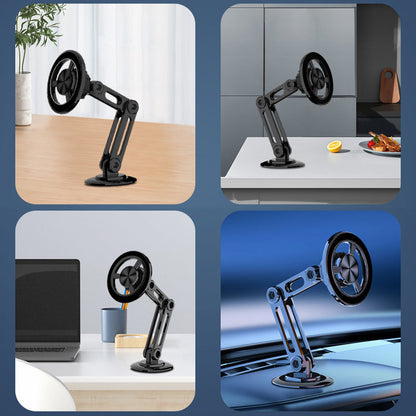 Adjustable 360-Degree Laptop Stand for Ergonomic Viewing
