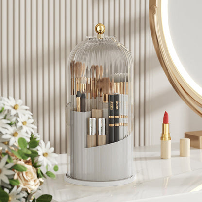 360-Degree Rotating Brush Storage Solution