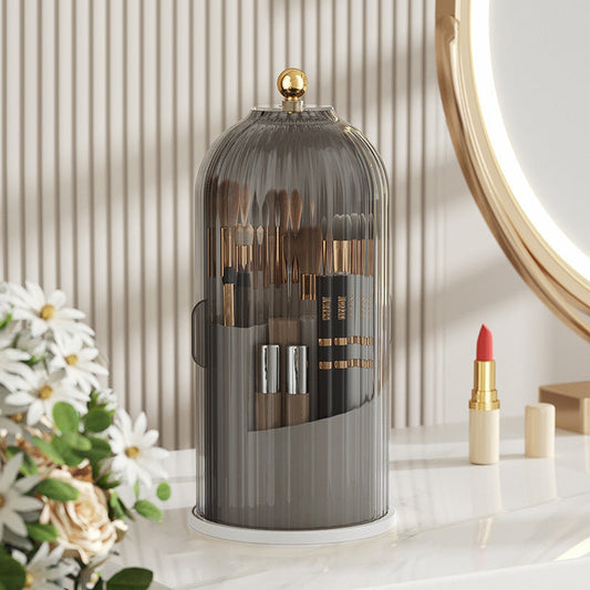 360-Degree Rotating Brush Storage Solution