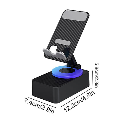 Bluetooth Speaker Phone Stand for Convenient Audio and Hands-Free Use