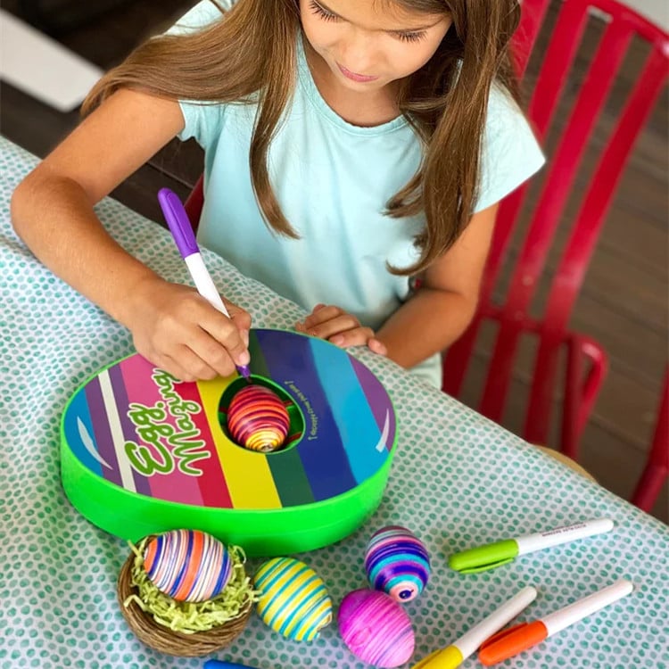 Children's DIY Joyful Egg Spinning Tool