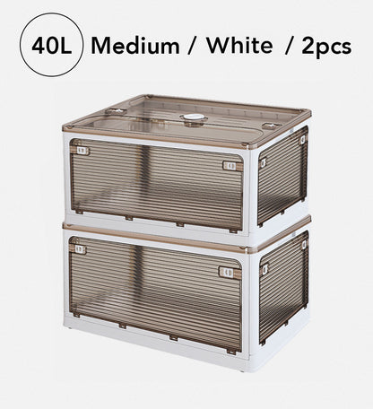 Versatile Collapsible Clear Storage Organizer