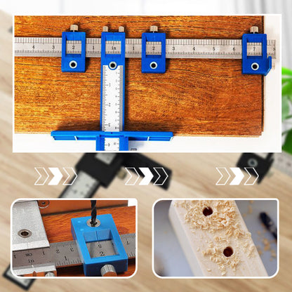 Precision Drill Guide for Cabinet Handles & Fixtures