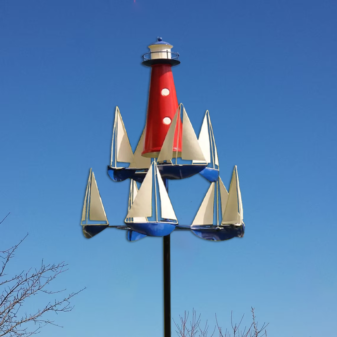 2023 Kinetic Art Wind Sculpture – Unique Moving Design