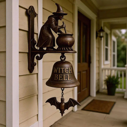 Weatherproof Decorative Doorbell Luna – Antique Witch Design for Indoors and Outdoors