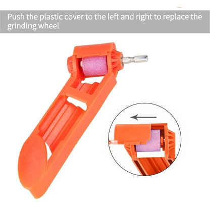 Precision Drill Sharpener for Electric Drills | Compact Tool for Home and Workshop