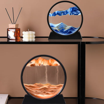 Mesmerizing 3D Sand Art Frame - 18 x 19 cm