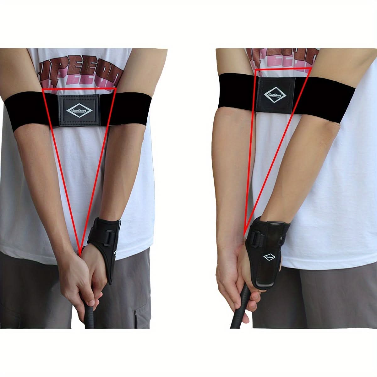 Golf Swing Posture Correction Belt for Arm Alignment