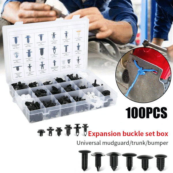Versatile Car Fastener Replacement Kit