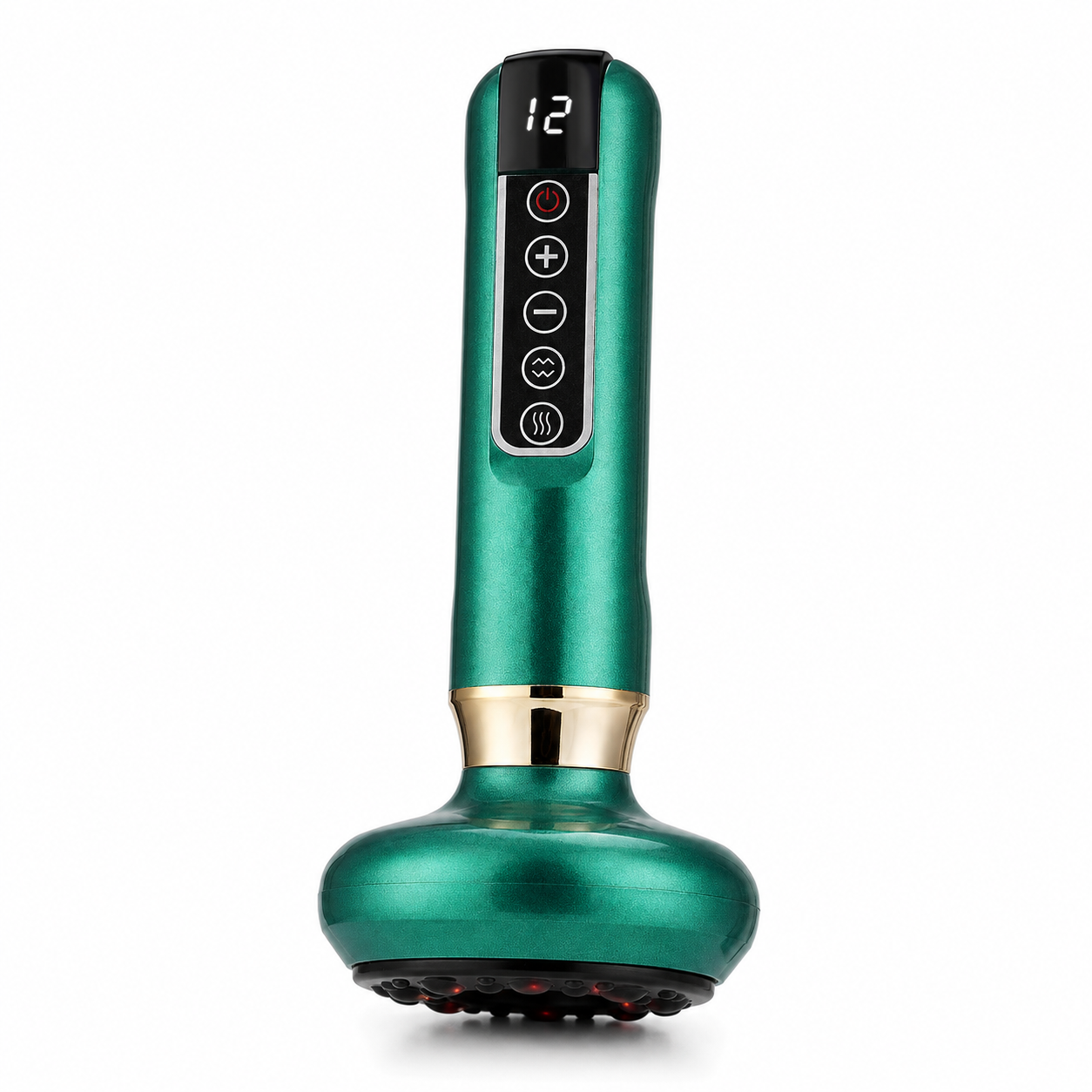 Cordless Electric Cupping Massager with 12 Suction Levels & Infrared Heat