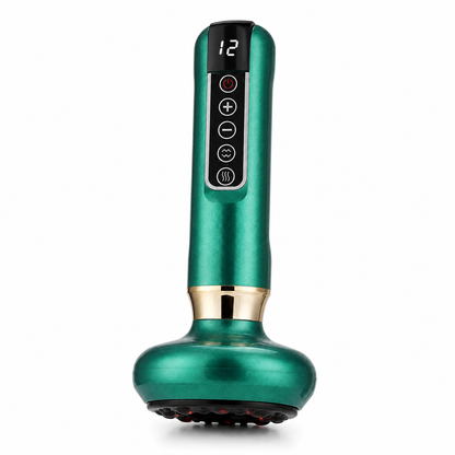 Cordless Electric Cupping Massager with 12 Suction Levels & Infrared Heat