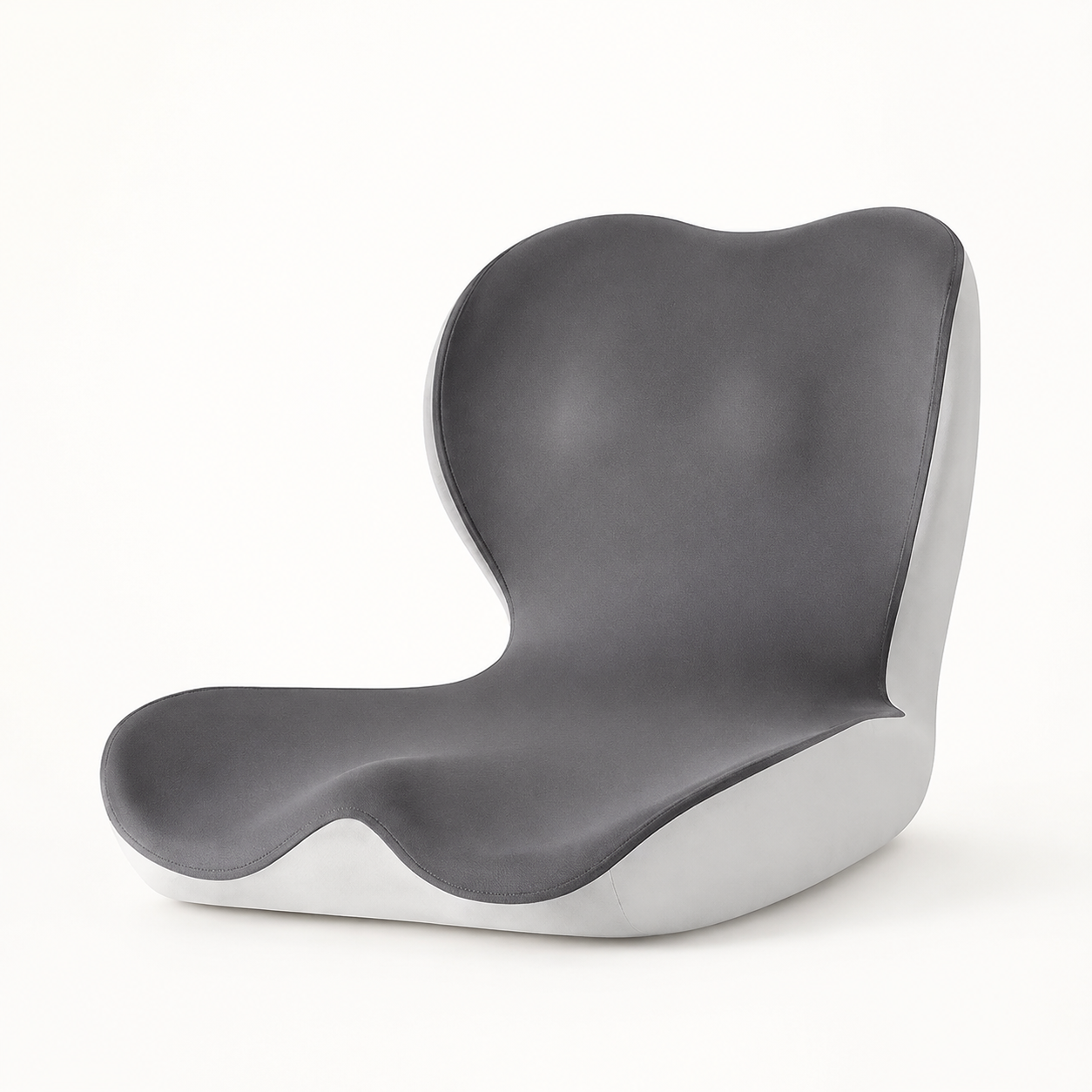 Memory Foam Seat Cushion with Back Support - L-Shaped, Washable Cover for Home, Office, and Car Chairs