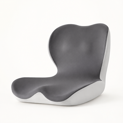 Memory Foam Seat Cushion with Back Support - L-Shaped, Washable Cover for Home, Office, and Car Chairs