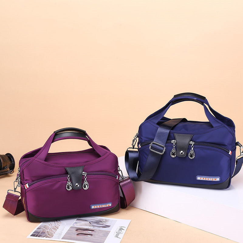 Water-Resistant Nylon Everyday Tote Bag