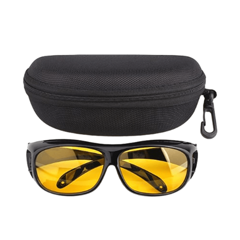 Night Driving Glasses with Glare Protection and GlareCut Technology for Safety