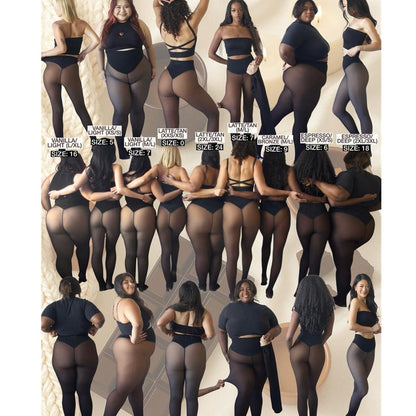 Fleece-Lined Warm Leggings with High Waist for a Slim Fit