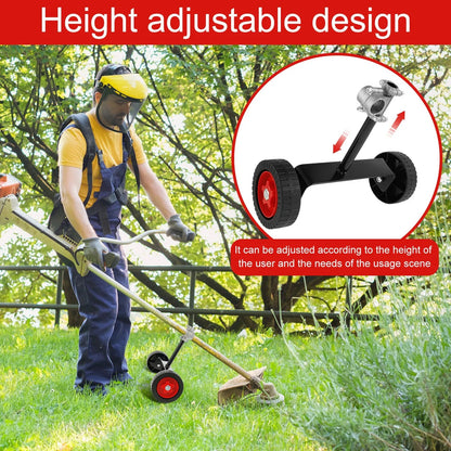 Adjustable Support Wheel for Lawn Trimmers – 2.3–2.8 cm FlexWheel