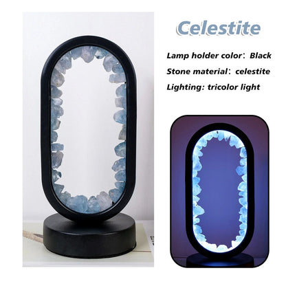 Handcrafted Amethyst Lamp for Atmosphere and Relaxation