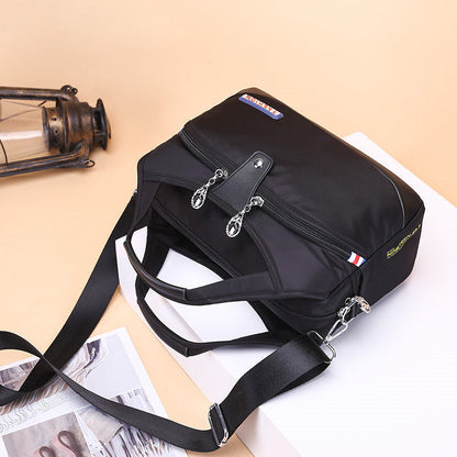 Water-Resistant Nylon Everyday Tote Bag