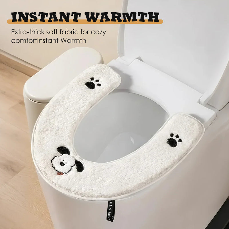 Say Goodbye to Cold Toilet Seats - Cozy Toilet Seat Cushion