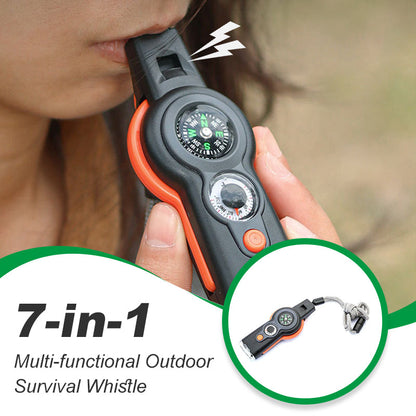 Buy One Get One Free | 7-in-1 Survival Tool for Outdoor Safety
