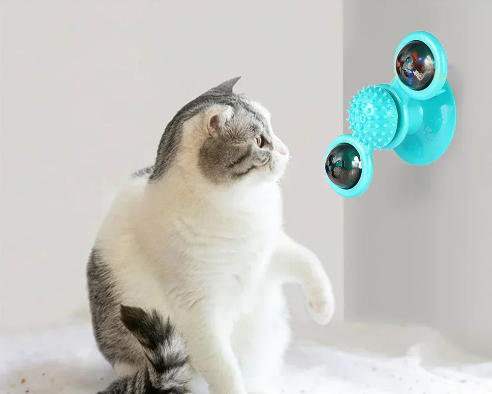 Windmill Cat Toy – WhirlPlay Interactive Plaything