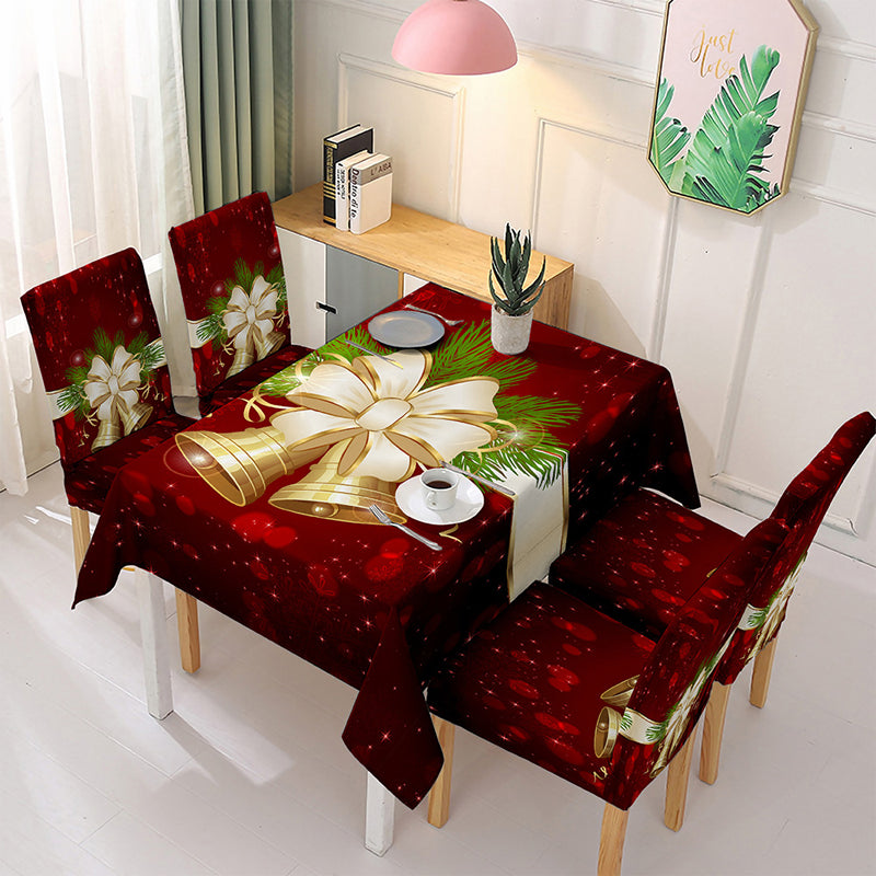 Sustainable Holiday Tablecloth – Festive Design for Christmas Dining