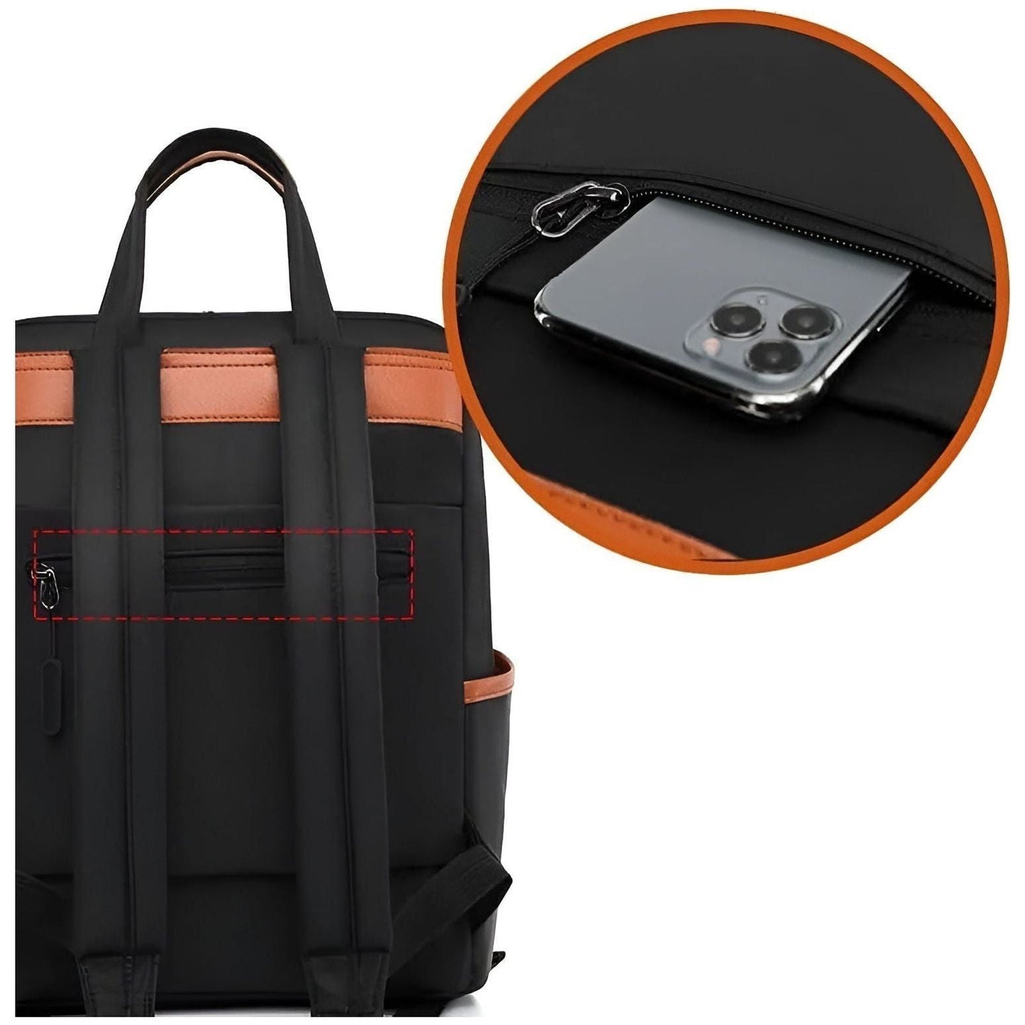 Water-Resistant Women's Backpack with Anti-Theft Design | Versatile | Available in 4 Colors | Includes Carrying Function