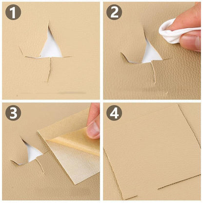 Self-Adhesive PU Leather Patch – Waterproof Repair Patch for Furniture