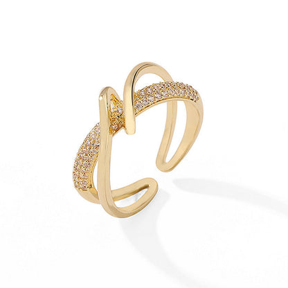 Customizable Modern Adjustable Ring