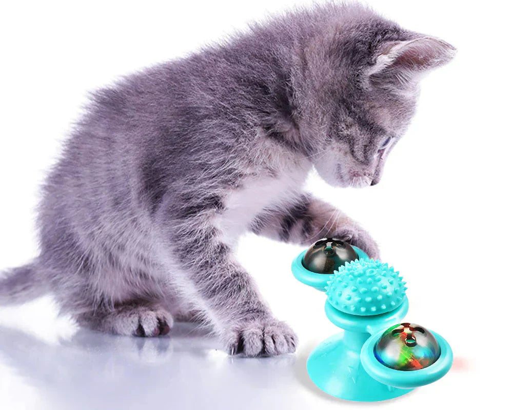Windmill Cat Toy – WhirlPlay Interactive Plaything
