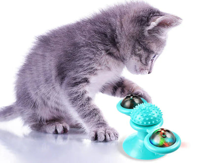 Windmill Cat Toy – WhirlPlay Interactive Plaything