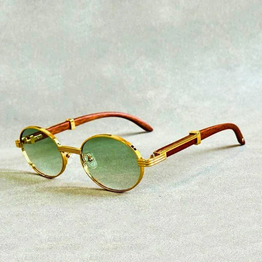 Retro Series Wooden Sunglasses - BlissGlow Style