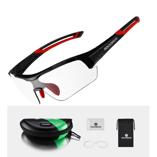 Cycling Sunglasses with Photochromic Lenses