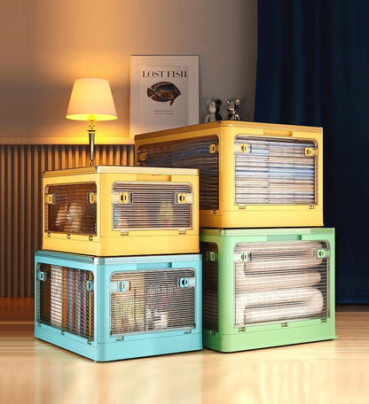 Versatile Collapsible Clear Storage Organizer