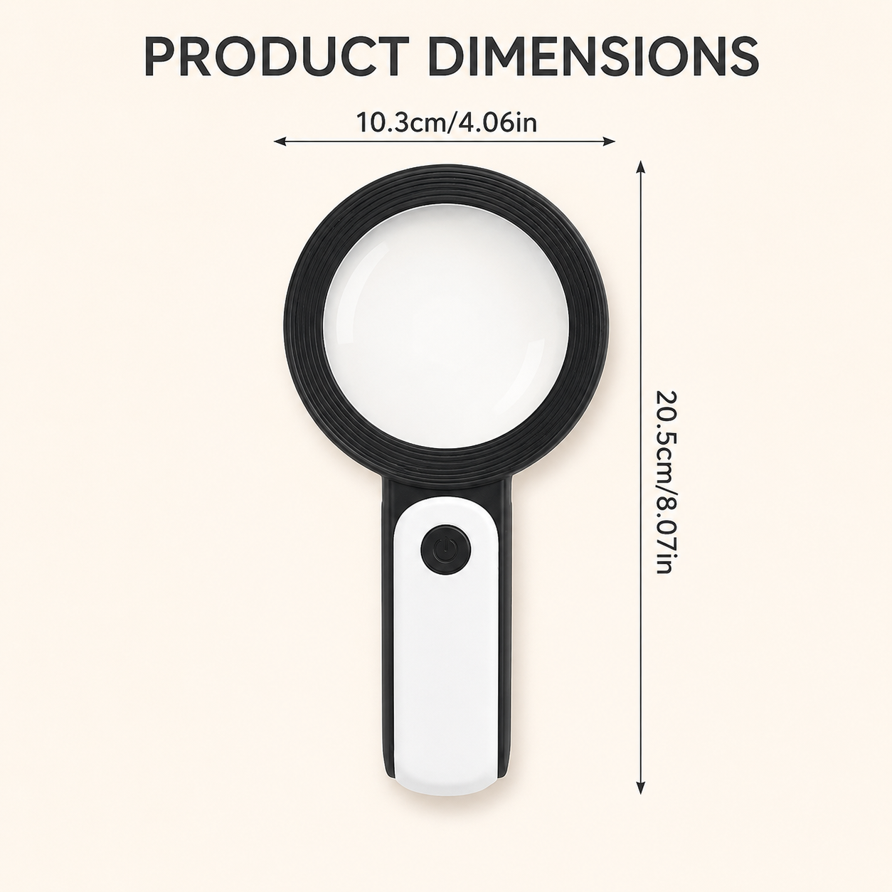Magnifying Glass 30x for Elderly Use