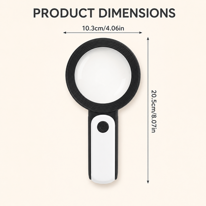 Magnifying Glass 30x for Elderly Use