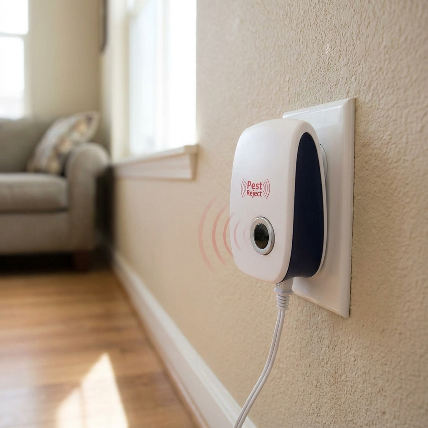 Ultrasonic Indoor Plug-In Repeller for Daily Use